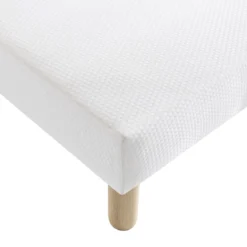 Ensemble matelas couchage latex, sommier Lune et pieds Crépuscule 400 - SOMEO