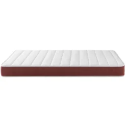 Ensemble matelas couchage latex, sommier, pieds, tête de lit, couette et oreiller Crépuscule 400 - SOMEO