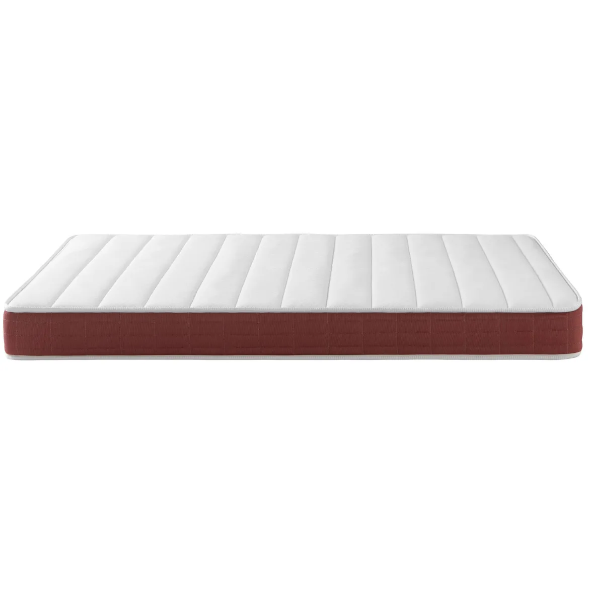 Ensemble matelas couchage latex, sommier, pieds, tête de lit, couette et oreiller Crépuscule 400 - SOMEO