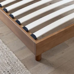 Ensemble matelas ferme mousse Tranquillité 2.0 + Sommier kit enfant en bois massif