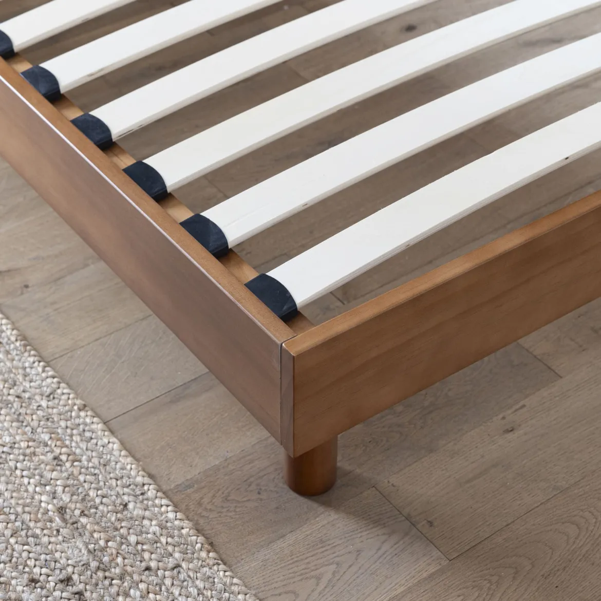 Ensemble matelas ferme mousse Tranquillité 2.0 + Sommier kit enfant en bois massif