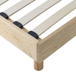 Ensemble matelas ferme mousse Tranquillité 2.0 + Sommier kit enfant en bois massif
