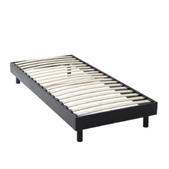 Ensemble matelas ferme mousse Tranquillité 2.0 + Sommier kit enfant en bois massif