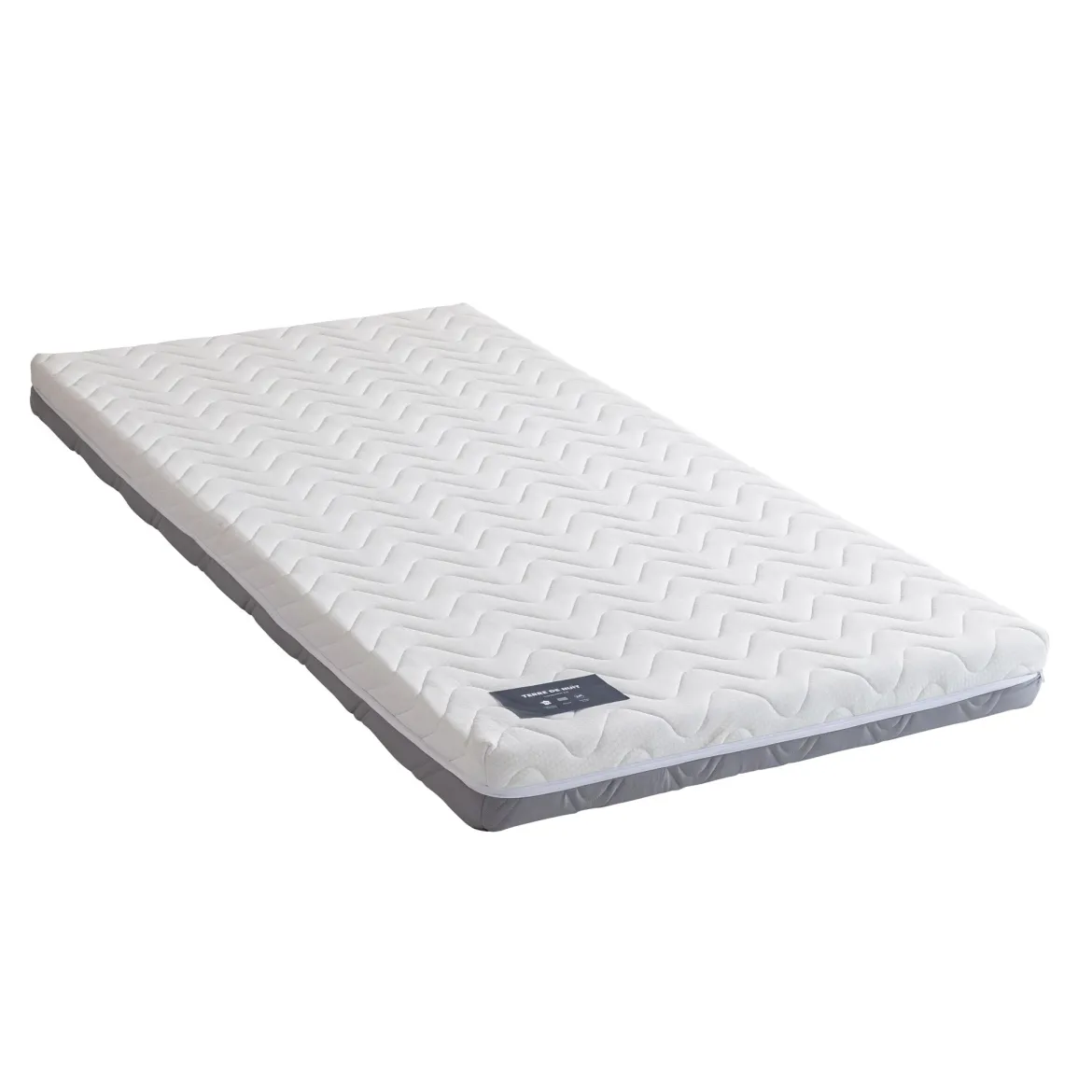 Ensemble matelas ferme mousse Tranquillité 2.0 + Sommier kit enfant en bois massif