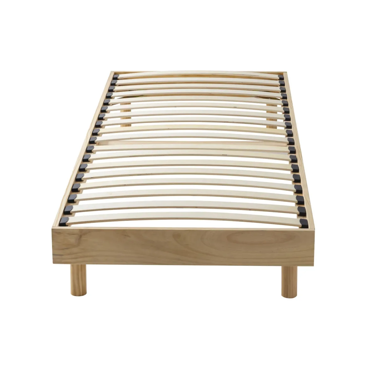 Ensemble matelas ferme mousse Tranquillité 2.0 + Sommier kit enfant en bois massif