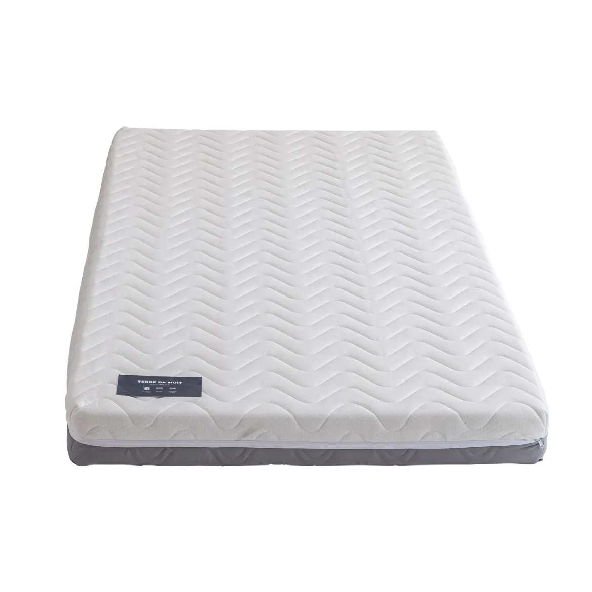 Ensemble matelas ferme mousse Tranquillité 2.0 + Sommier kit enfant en bois massif