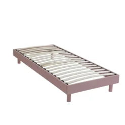 Ensemble matelas ferme mousse Tranquillité 2.0 + Sommier kit enfant en bois massif