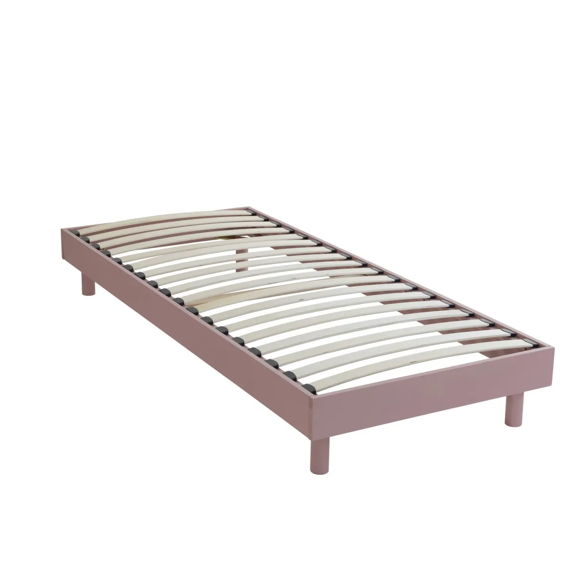 Ensemble matelas ferme mousse Tranquillité 2.0 + Sommier kit enfant en bois massif