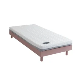 Ensemble matelas ferme mousse Tranquillité 2.0 + Sommier kit enfant en bois massif