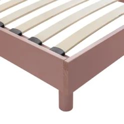 Ensemble matelas ferme mousse Tranquillité 2.0 + Sommier kit enfant en bois massif
