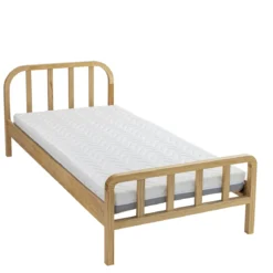 Ensemble matelas ferme mousse Tranquillité 2.0 + Lit enfant en pin massif - LT17019