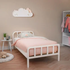 Ensemble matelas ferme mousse Tranquillité 2.0 + Lit enfant en pin massif - LT17019