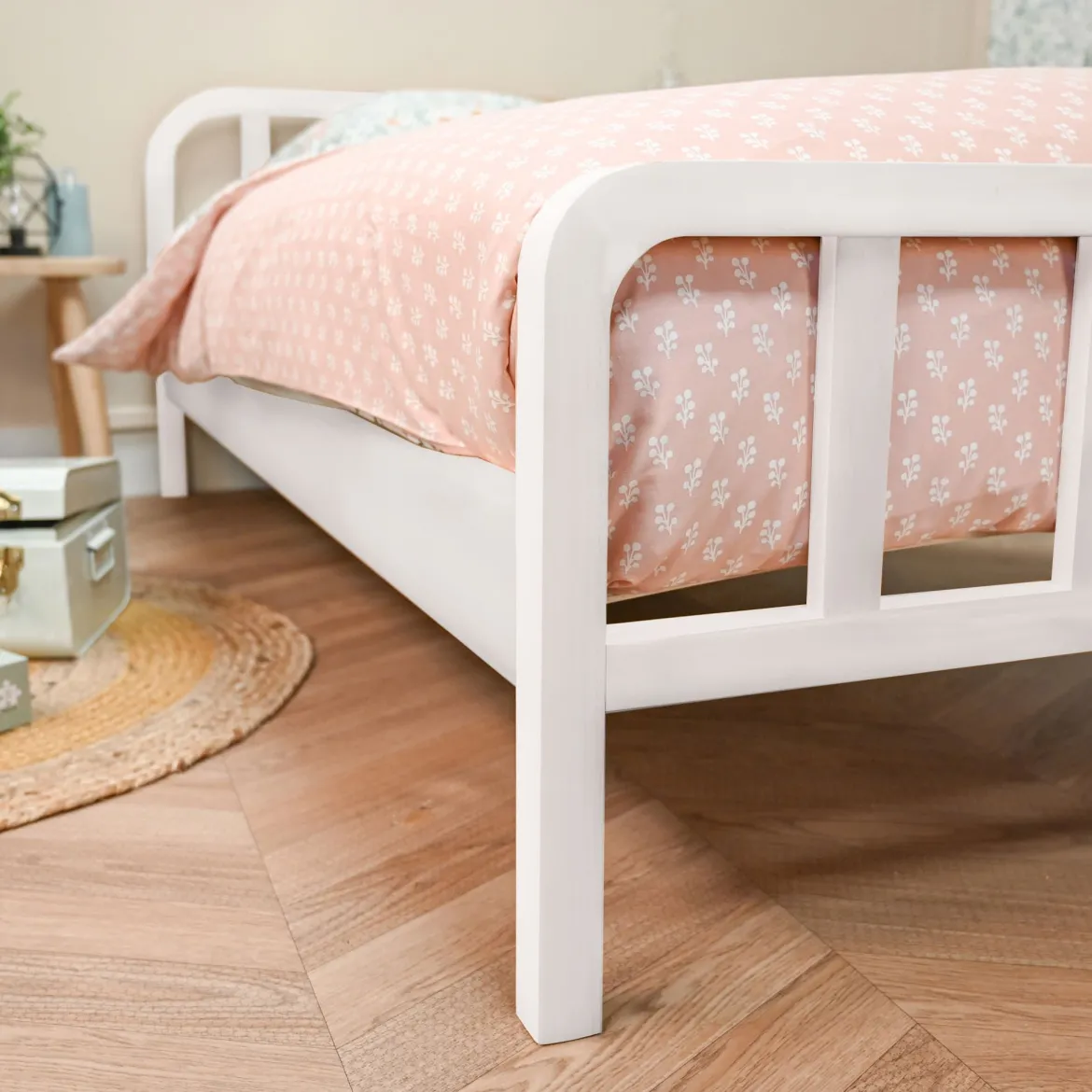 Ensemble matelas ferme mousse Tranquillité 2.0 + Lit enfant en pin massif - LT17019