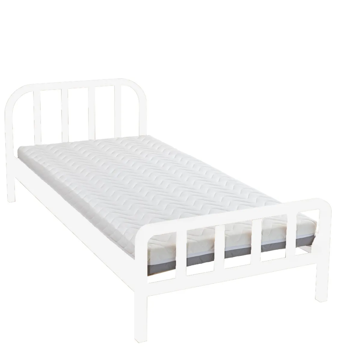 Ensemble matelas ferme mousse Tranquillité 2.0 + Lit enfant en pin massif - LT17019