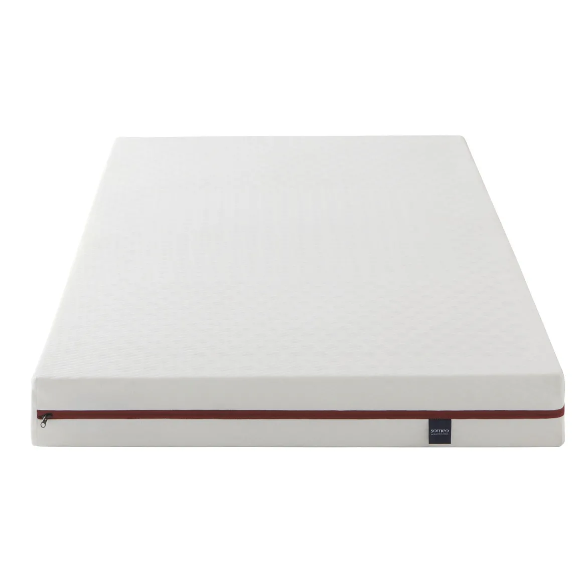 Ensemble matelas junior 100% latex, sommier, pieds, couette et oreiller Crépuscule 200 - SOMEO