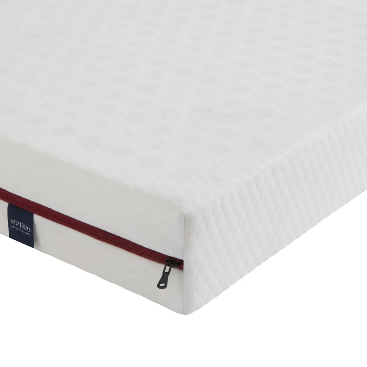 Ensemble matelas junior 100% latex, sommier et pieds Crépuscule 200 - SOMEO