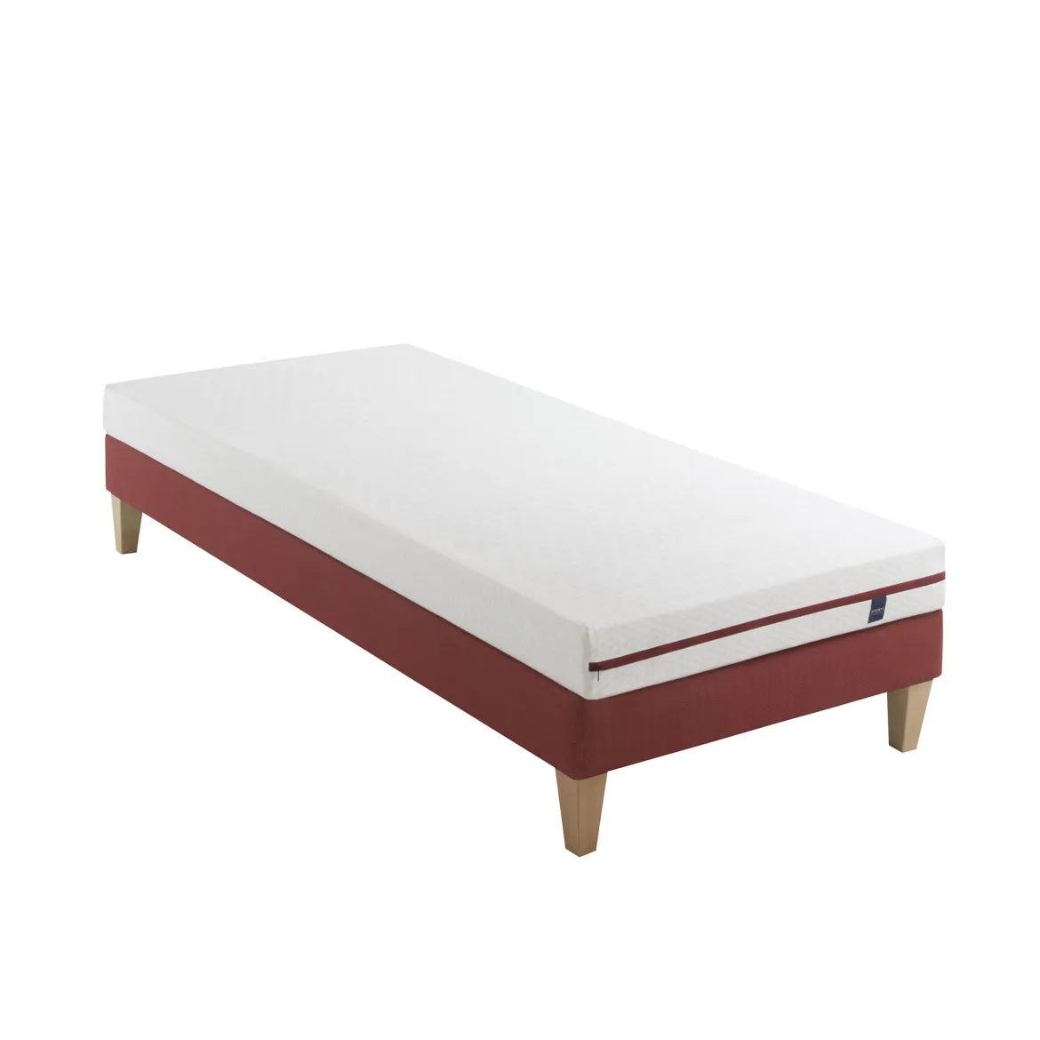 Ensemble matelas junior 100% latex, sommier et pieds Crépuscule 200 - SOMEO