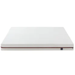 Ensemble matelas junior 100% latex, sommier, pieds, tête de lit, couette et oreiller Crépuscule 200 - SOMEO