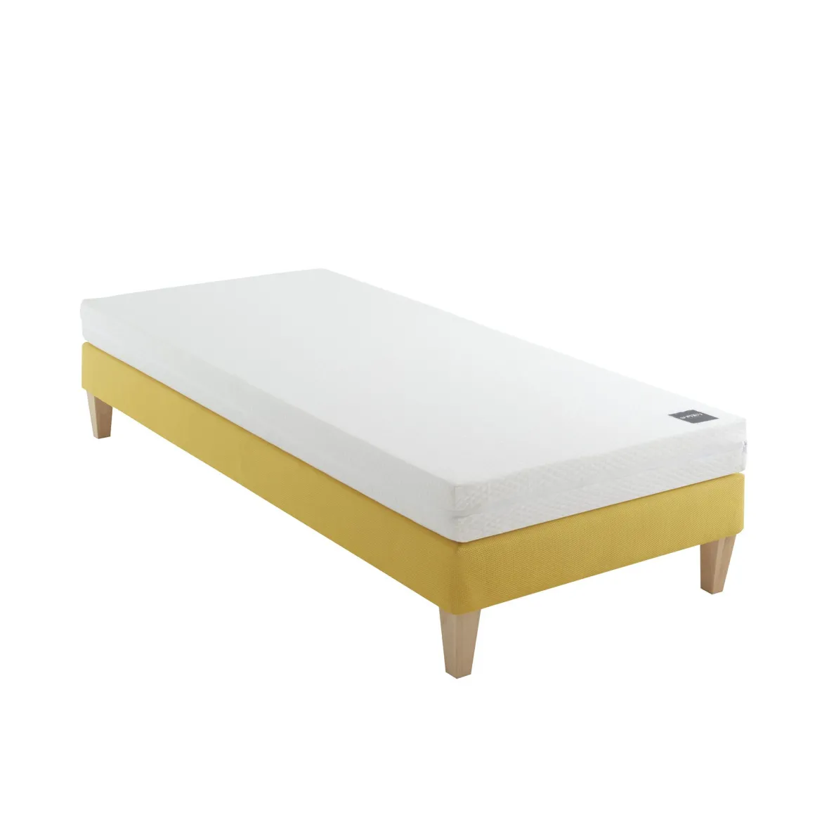 Ensemble matelas junior mousse, sommier et pieds Aurore 100 - SOMEO