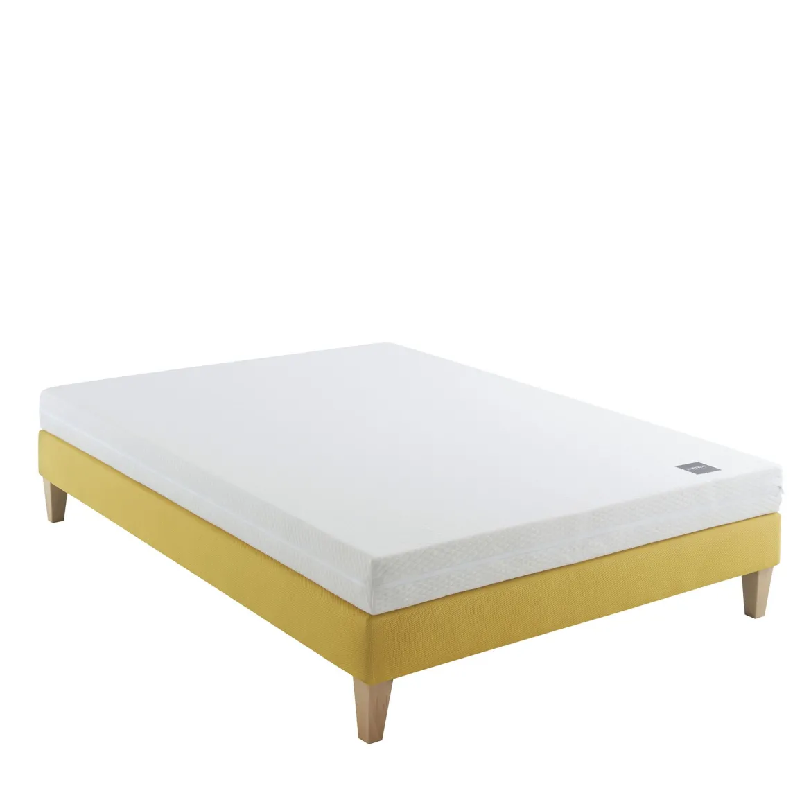 Ensemble matelas junior mousse, sommier et pieds Aurore 100 - SOMEO