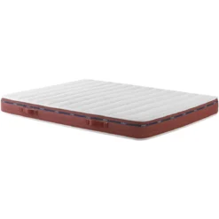 Ensemble matelas 100% latex, sommier, pieds, tête de lit, couette et oreiller Crépuscule 500 - SOMEO