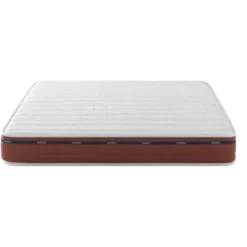 Ensemble matelas 100% latex, sommier, pieds, tête de lit, couette et oreiller Crépuscule 500 - SOMEO