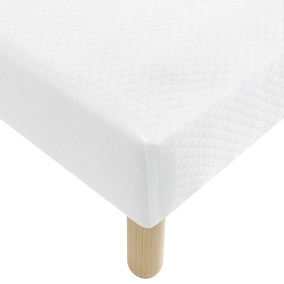 Ensemble matelas 100% latex, sommier Constellation et pieds Crépuscule 600 - SOMEO