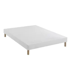 Ensemble matelas 100% latex, sommier Constellation et pieds Crépuscule 600 - SOMEO