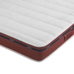 Ensemble matelas 100% latex, sommier Lune et pieds Crépuscule 500 - SOMEO