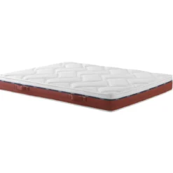 Ensemble matelas 100% latex, sommier, pieds, tête de lit, couette et oreiller Crépuscule 600 - SOMEO