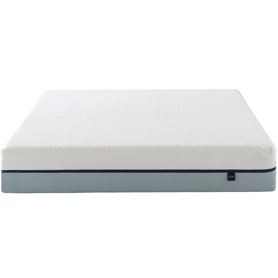 Ensemble matelas mémoire de forme, sommier, pieds, couette et oreiller Songe 600 - SOMEO