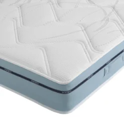 Ensemble matelas mémoire de forme, sommier Lune et pieds Songe 500 - SOMEO