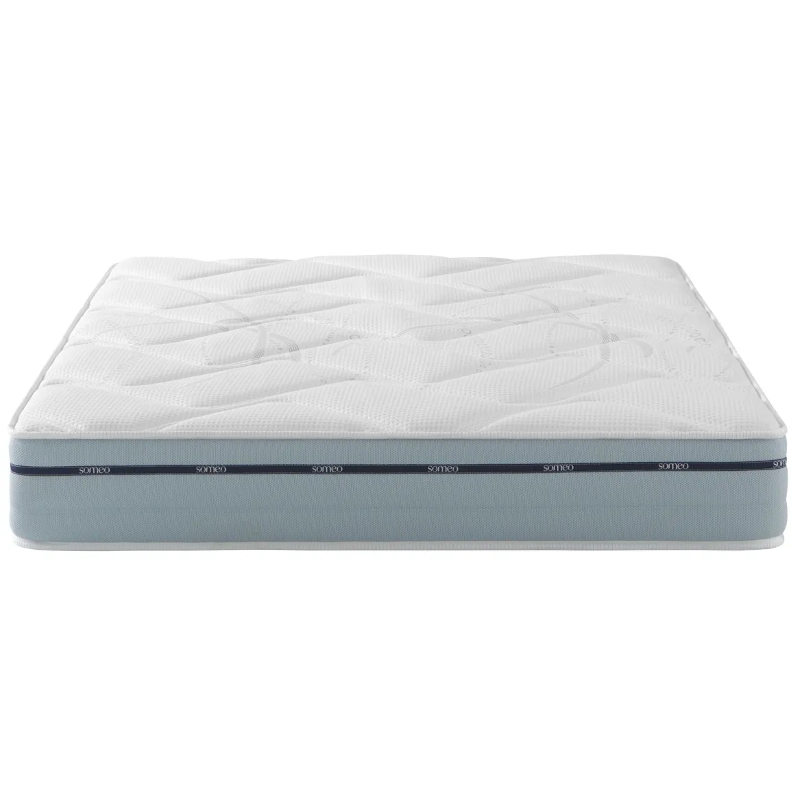 Ensemble matelas mémoire de forme, sommier Lune et pieds Songe 500 - SOMEO