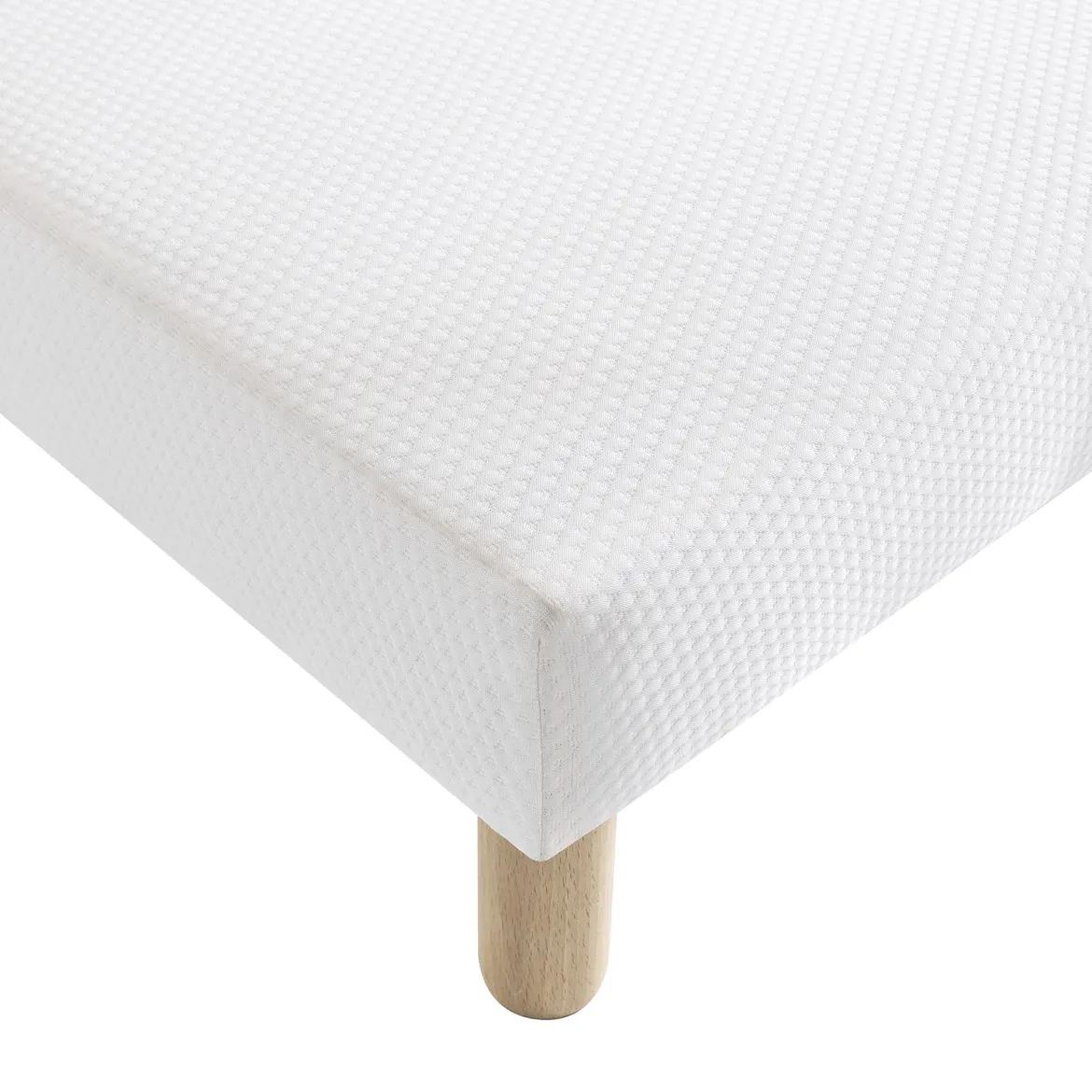 Ensemble matelas mémoire de forme, sommier Lune et pieds Songe 500 - SOMEO
