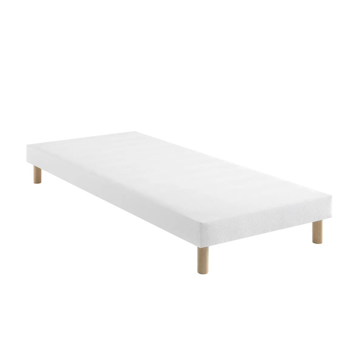 Ensemble matelas mémoire de forme, sommier Lune et pieds Songe 500 - SOMEO