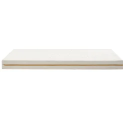 Ensemble matelas mousse recyclée, sommier, pieds, couette et oreiller Aube 400 - SOMEO
