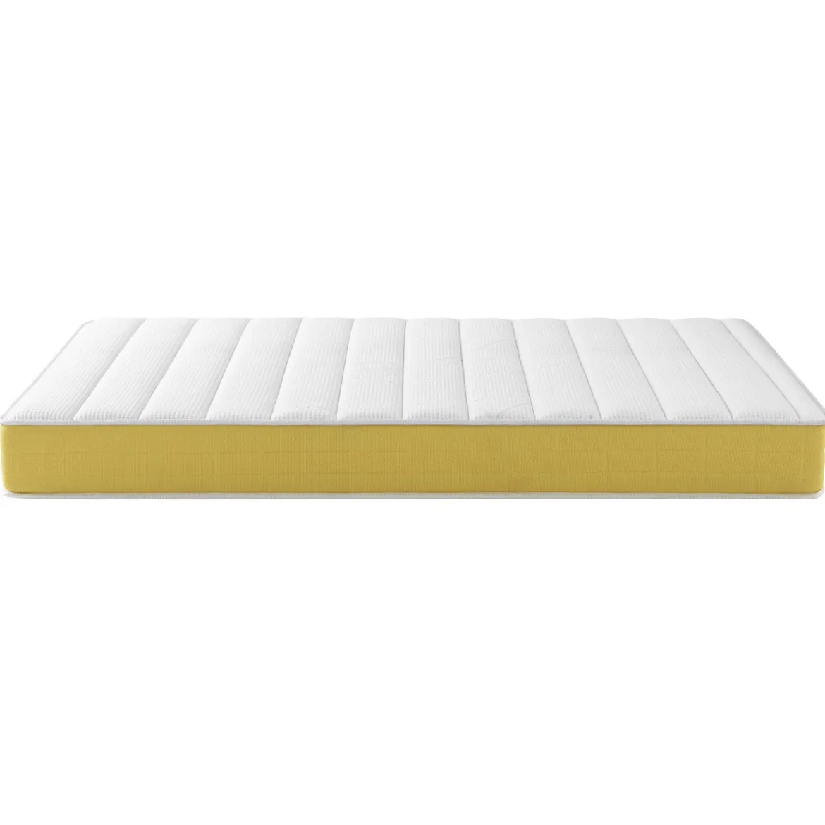 Ensemble matelas mousse, sommier, pieds, tête de lit, couette et oreiller Aurore 400 - SOMEO