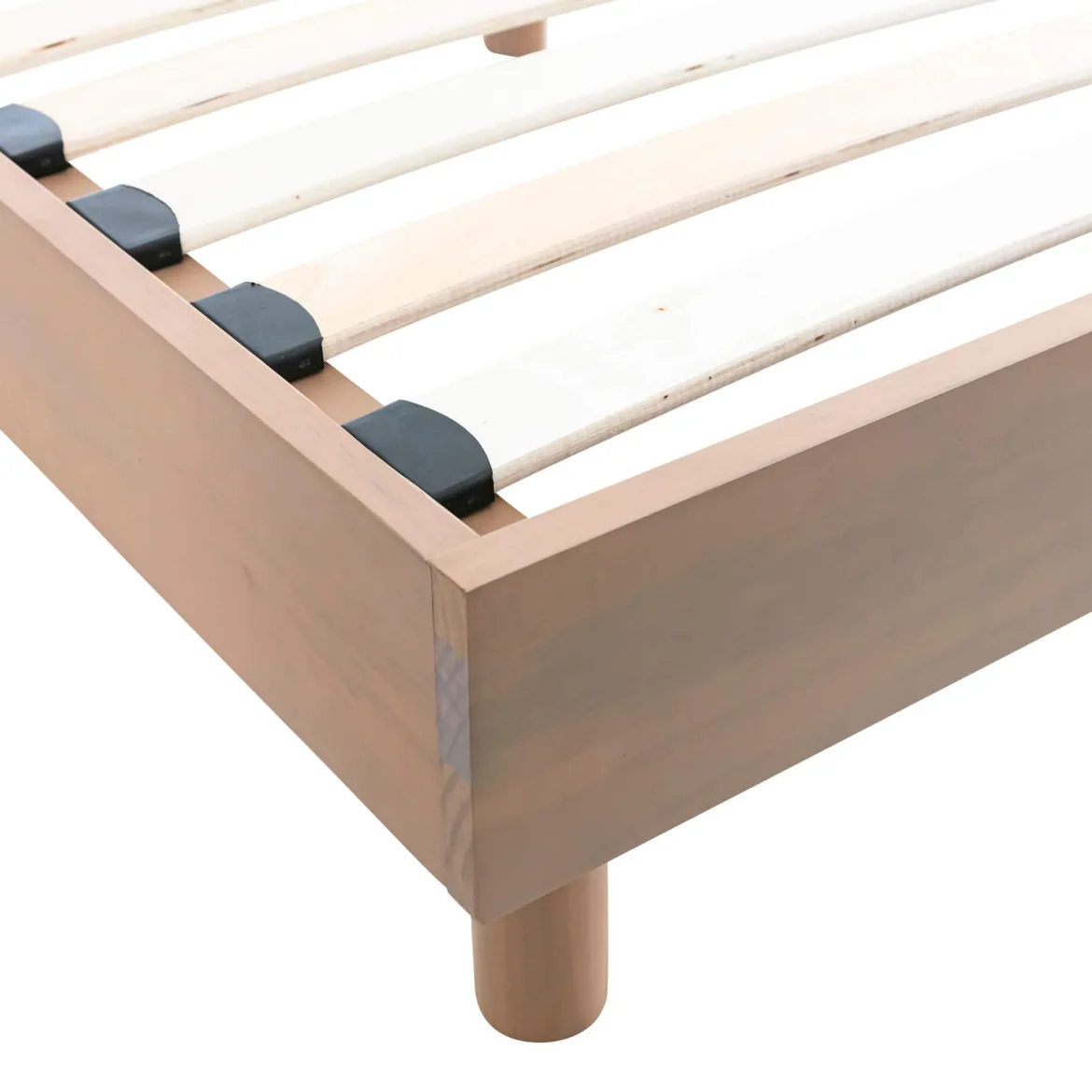 Ensemble matelas mousse + sommier bois massif