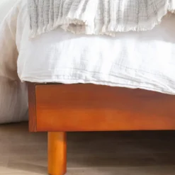 Ensemble matelas mousse + sommier bois massif