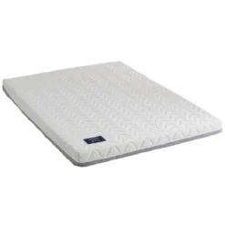 Ensemble matelas mousse + sommier bois massif