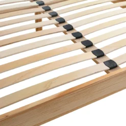 Ensemble matelas mousse + sommier bois massif