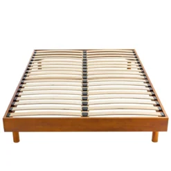 Ensemble matelas mousse + sommier bois massif