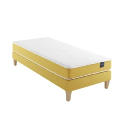 Ensemble matelas mousse, sommier et pieds Aurore 400 - SOMEO