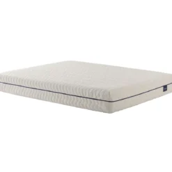 Ensemble matelas naturel ressorts et latex naturel, sommier et pieds Aube 600 - SOMEO