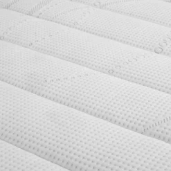Ensemble matelas relaxation 100% latex, sommier TPR, pieds Crépuscule 500 - SOMEO