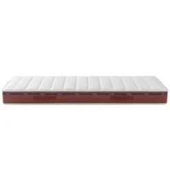 Ensemble matelas relaxation 100% latex, sommier TPR, pieds Crépuscule 500 - SOMEO