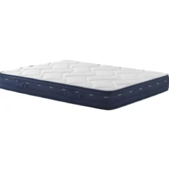 Ensemble matelas ressorts et mémoire de forme, sommier et pieds Rêve 500 - SOMEO