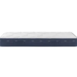 Ensemble matelas ressorts et mémoire de forme, sommier et pieds Rêve 500 - SOMEO