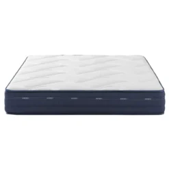Ensemble matelas ressorts et mémoire de forme, sommier et pieds Rêve 500 - SOMEO