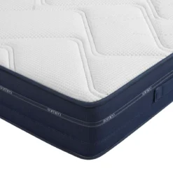Ensemble matelas ressorts et mémoire de forme, sommier Lune et pieds Rêve 500 - SOMEO